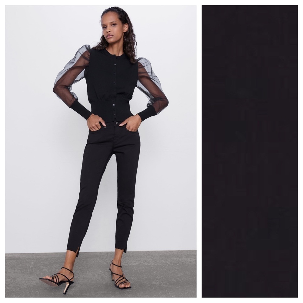 Zara Black Skinny Jeans